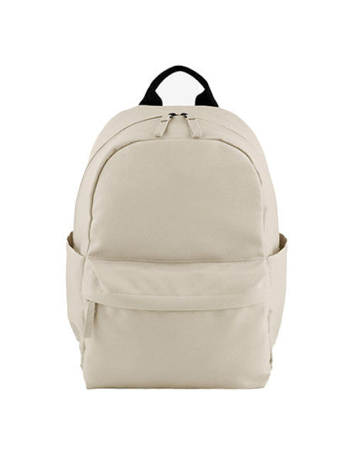 BagBase - Premium Recycled Mini Backpack - Natural Stone