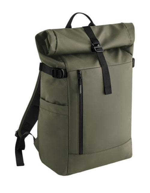 BagBase - Everyday Carry 25 Litre Roll-Top Backpack - Olive Green