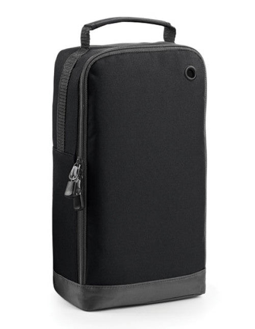 BagBase - Athleisure Sports Shoe / Accessory Bag - Black