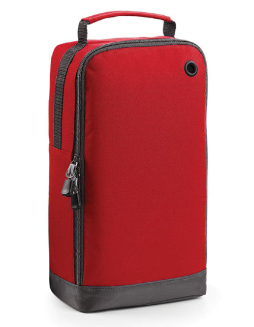 BagBase - Athleisure Sports Shoe / Accessory Bag - Classic Red