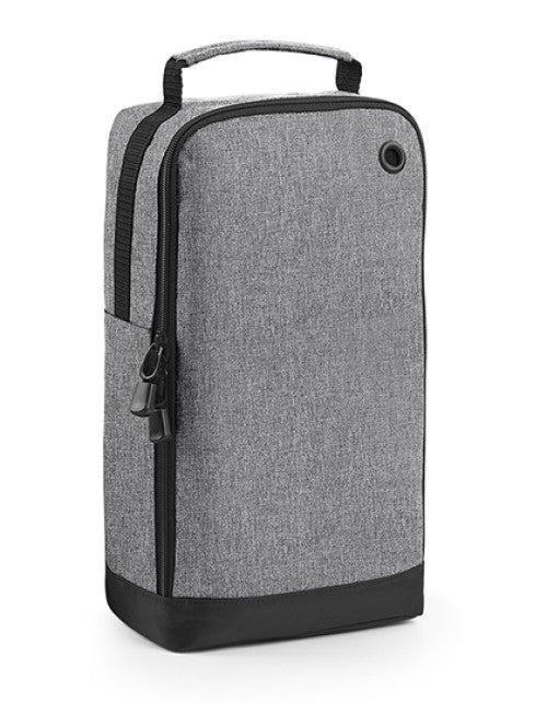 BagBase - Athleisure Sports Shoe / Accessory Bag - Grey Marl