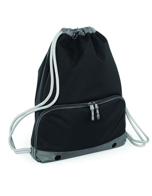 BagBase - Athleisure Gymsac - Black
