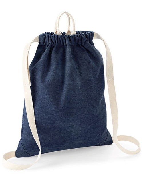 BagBase - Denim Gymsac - Denim Blue