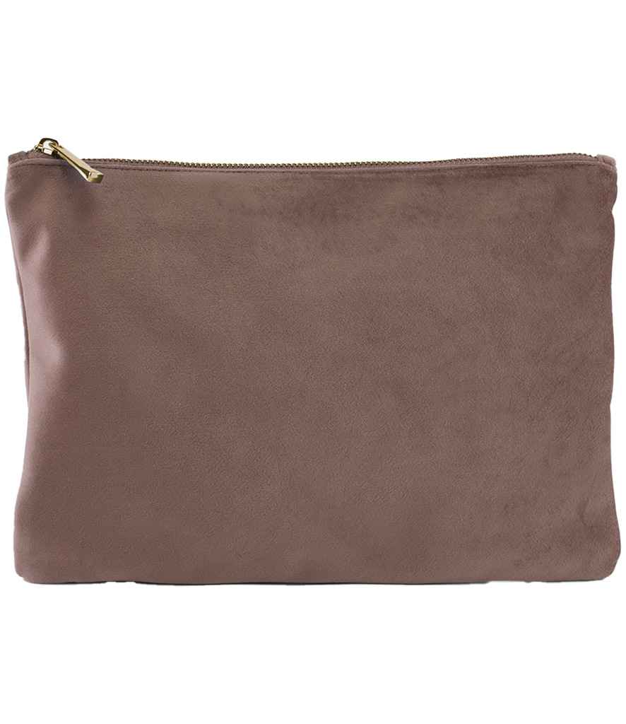 BagBase - Velvet Accessory Pouch - Rose Quartz S (17 x 12 cm) (uitverkoop)