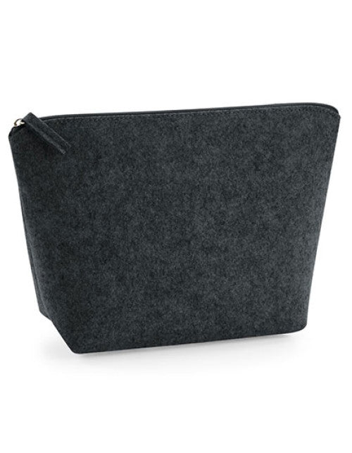 BagBase - Felt Accessory Bag - Charcoal Melange