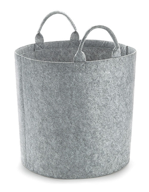 BagBase - Felt Trug - Grey Melange