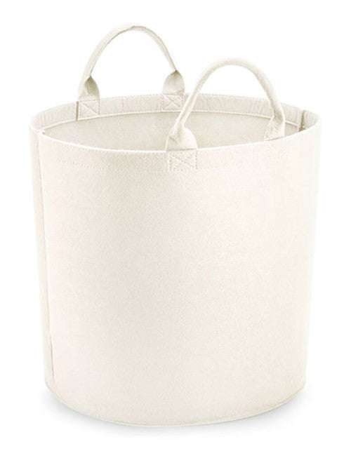 BagBase - Felt Trug - Soft White