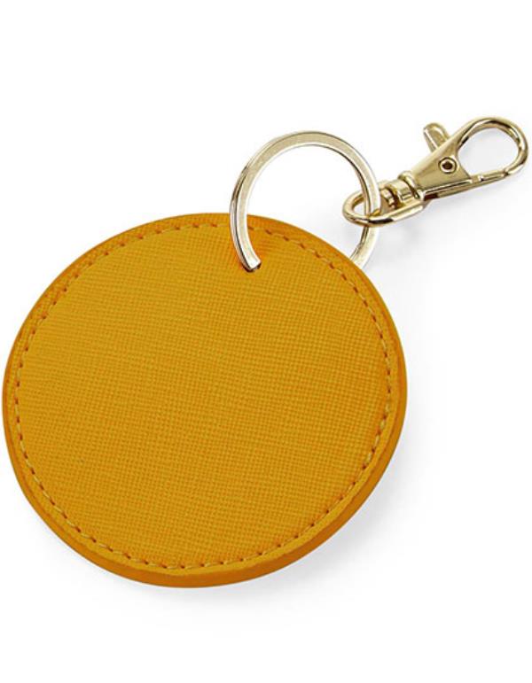BagBase - Boutique Ronde Sleutelhanger - Mustard