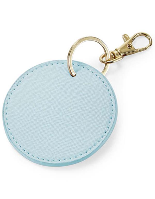 BagBase - Boutique Ronde Sleutelhanger - Soft Blue