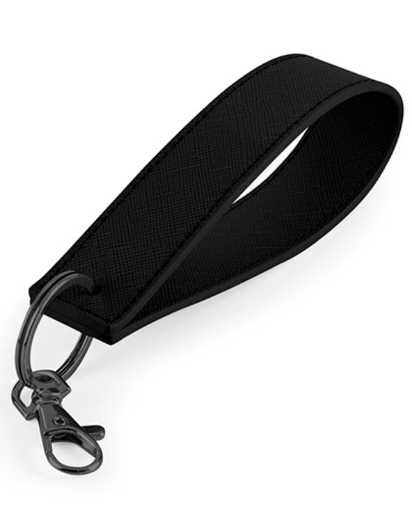 BagBase - Boutique Wristlet Sleutelhanger - Black/Black