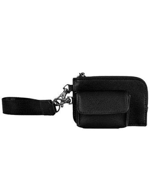 BagBase - Boutique Pouch Wristlet - Black