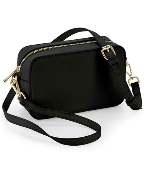 BagBase - Boutique Structured Cross Body Bag - Black
