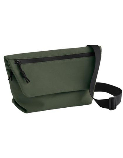BagBase - Minimal Lifestyle Mini Messenger - Pine Green