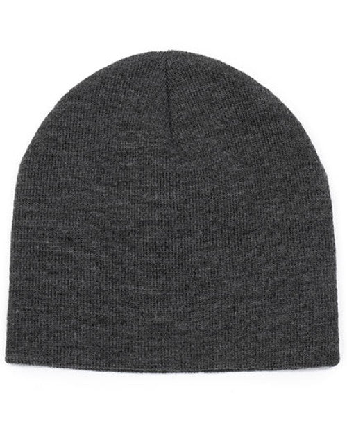 Brain Waves - POLYLANA® Basic Beanie - Dark Grey Melange