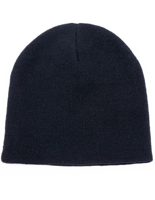 Brain Waves - POLYLANA® Basic Beanie - Navy