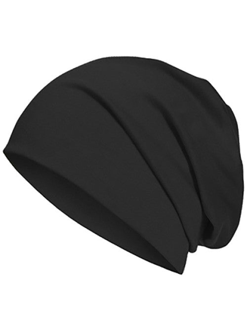 Brain Waves - Organic Cotton 24/7 Beanie - Black
