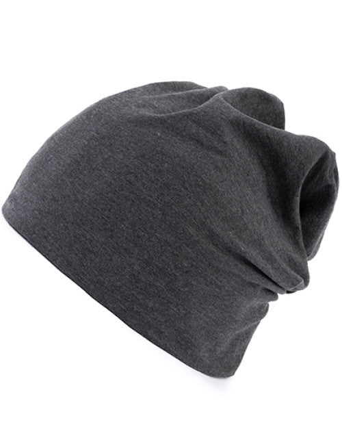 Brain Waves - Organic Cotton 24/7 Beanie - Heather Anthracite
