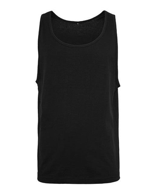 Build Your Brand - Jersey Big Tank - Black