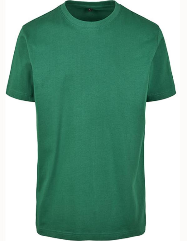 Build Your Brand - Rond Hals T-Shirt - Forest Green