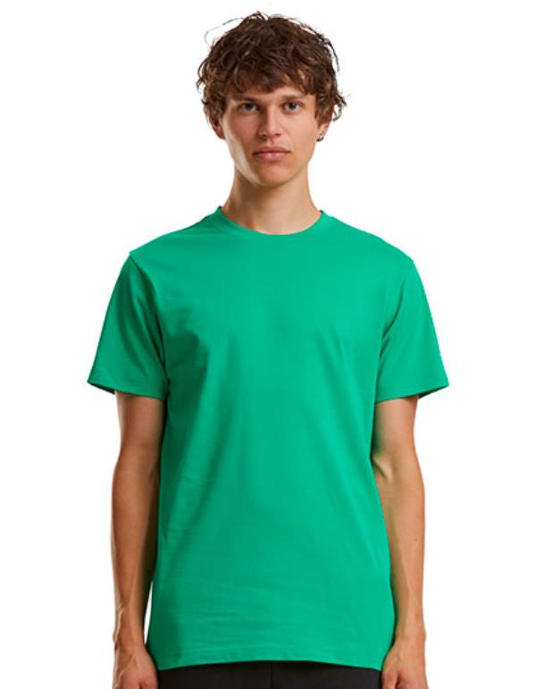 Build Your Brand - Rond Hals T-Shirt - Grass Green
