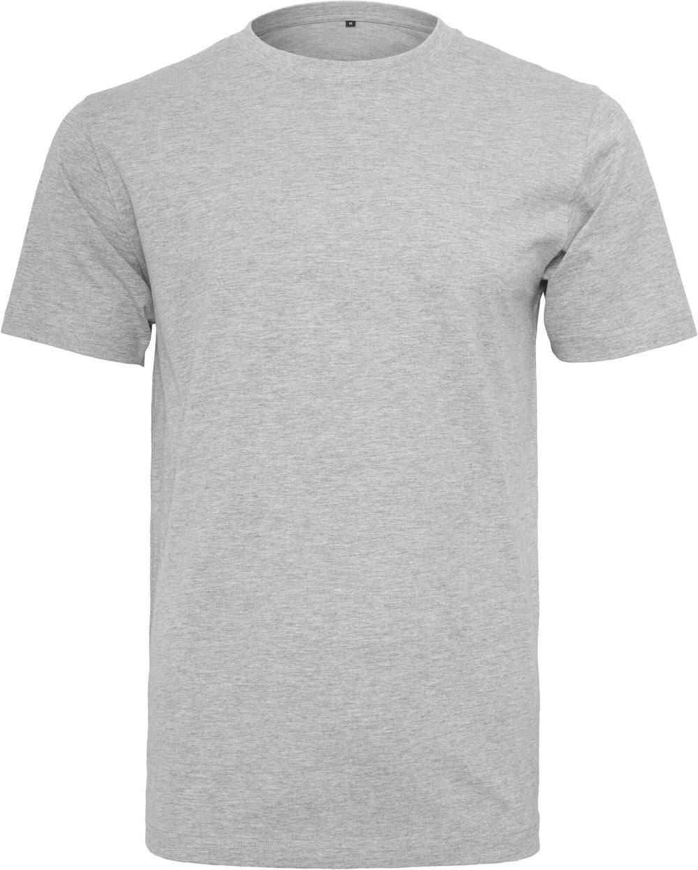 Build Your Brand - Rond Hals T-Shirt - Heather Grey