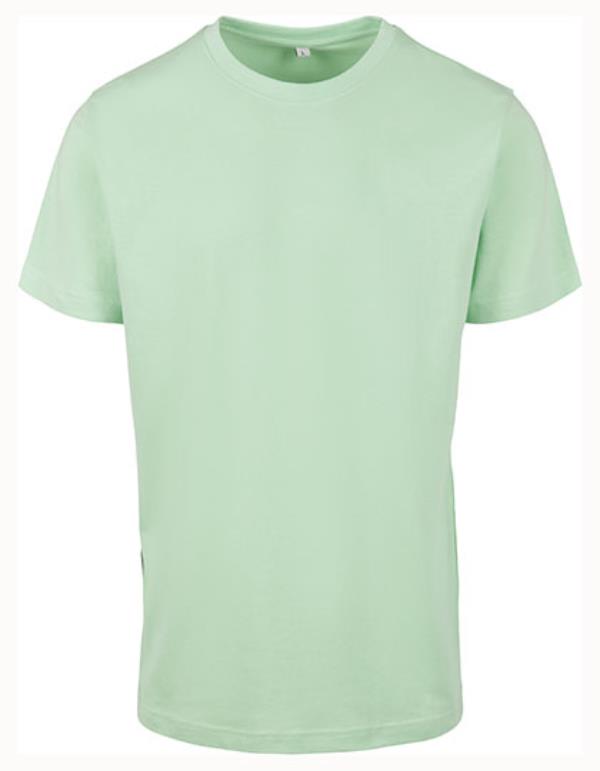 Build Your Brand - Rond Hals T-Shirt - Neo Mint