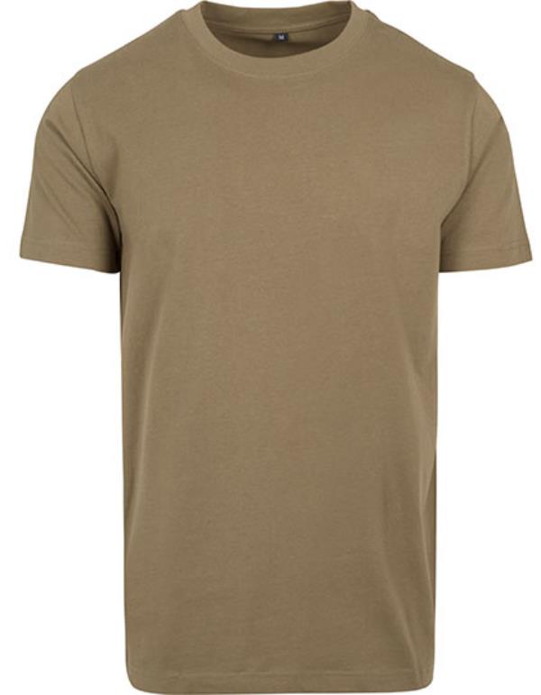 Build Your Brand - Rond Hals T-Shirt - Olive