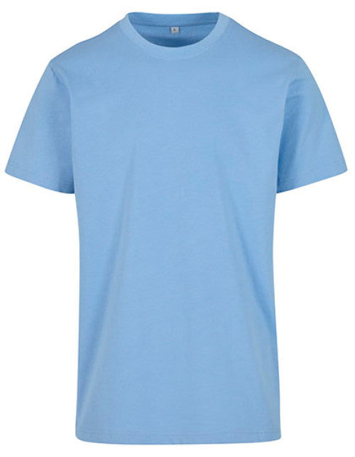Build Your Brand - T-Shirt Round Neck - Powder Blue