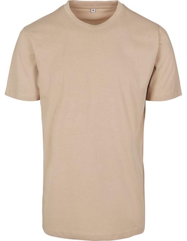 Build Your Brand - Rond Hals T-Shirt - Sand