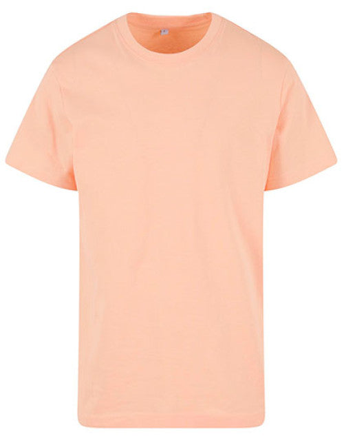 Build Your Brand - T-Shirt Round Neck - Soft Apricot