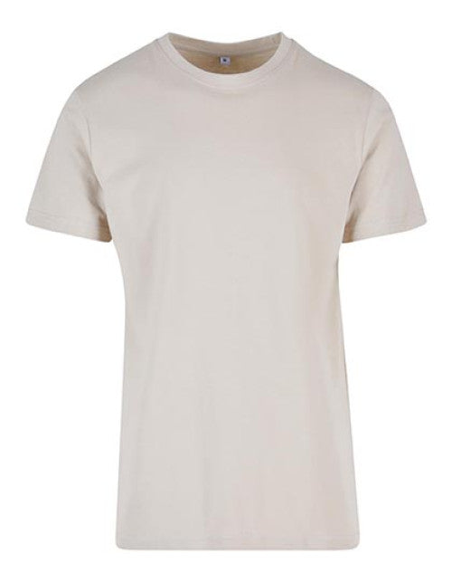 Build Your Brand - T-Shirt Round Neck - White Sand
