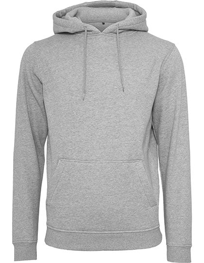 Build Your Brand - Heavy Hoody - Heather Grey