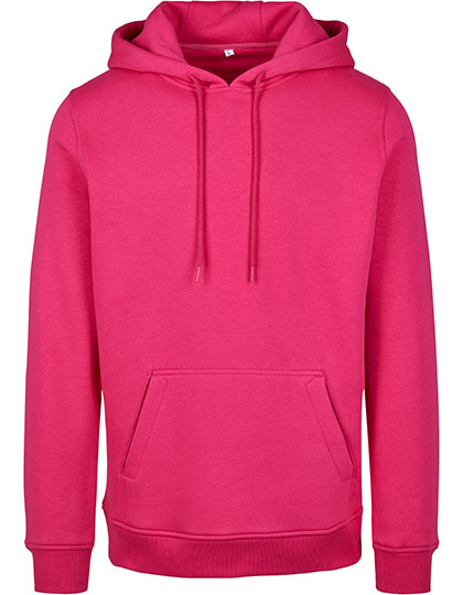 Build Your Brand - Heavy Hoody - Hibiskus Pink
