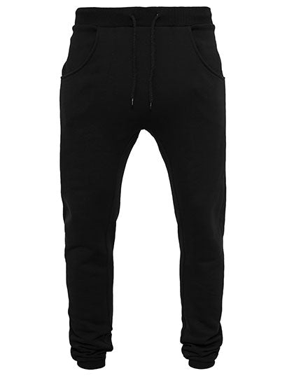 Build Your Brand - Heavyweight Deep Crotch Joggingbroek - Black