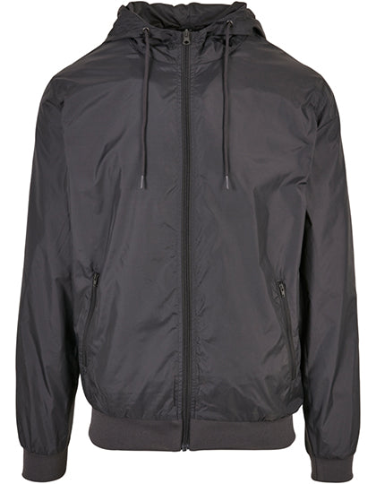 Build Your Brand - Windrunner Jacket - Dark Shadow