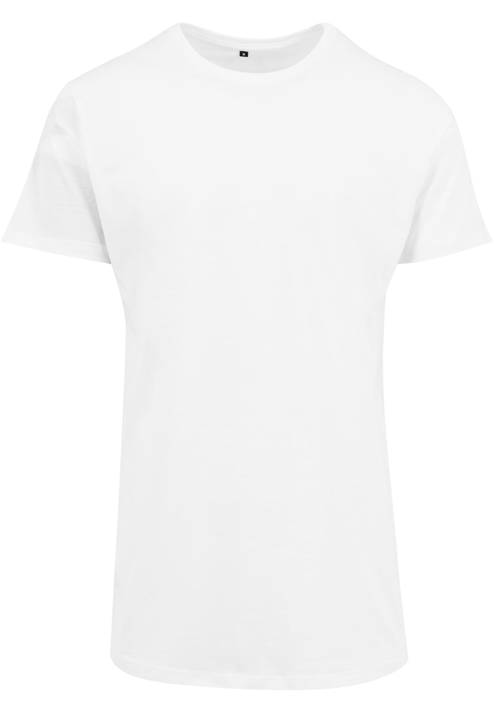 Build Your Brand - Shaped Long T-Shirt - White