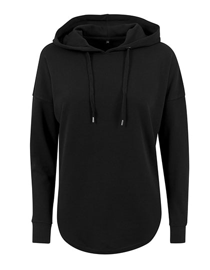 Build Your Brand - Oversized Dames Hoodie - Black