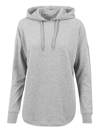 Build Your Brand - Oversized Dames Hoodie - Grey