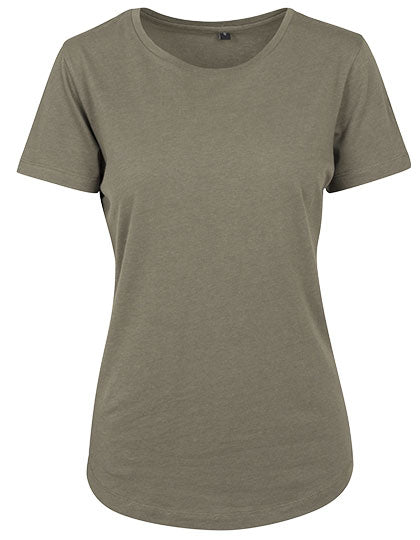 Build Your Brand - Fit Dames T-Shirt - Olive
