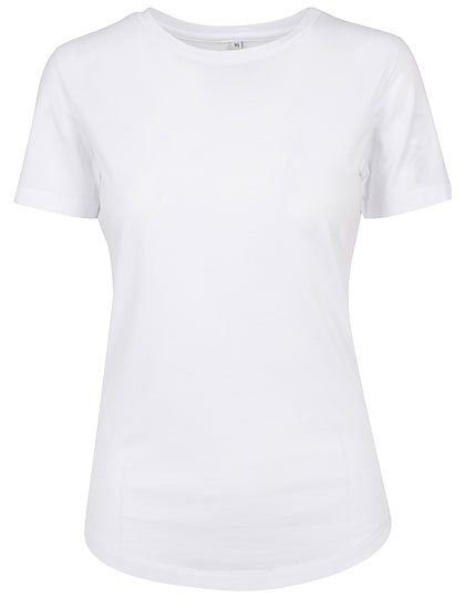 Build Your Brand - Fit Dames T-Shirt - White