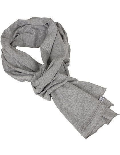 Build Your Brand - Jersey Sjaal - Heather Grey