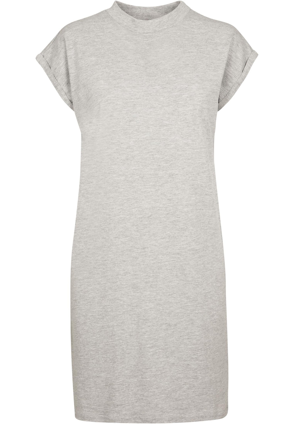 Build Your Brand - Ladies´ Turtle Extended Shoulder Dress - Heather Grey