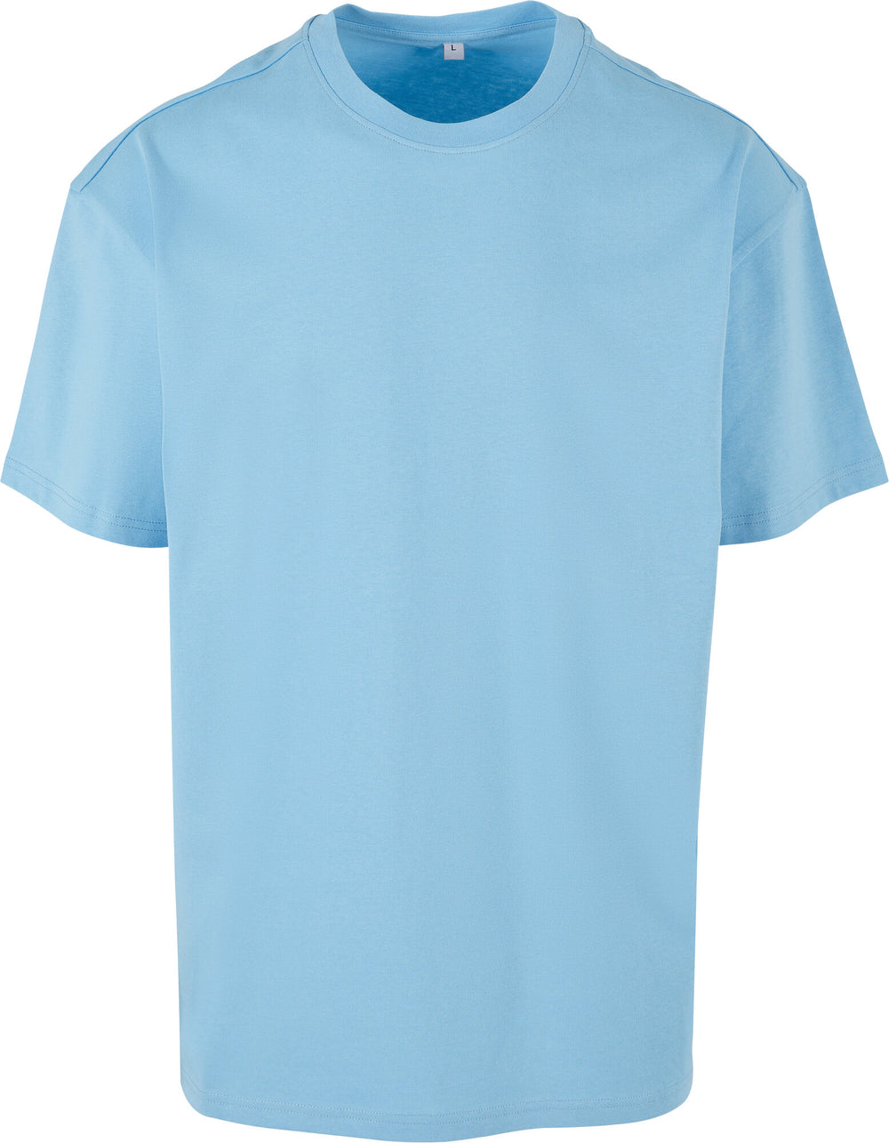 Build Your Brand - Heavy Oversize Tee - Baltic Blue