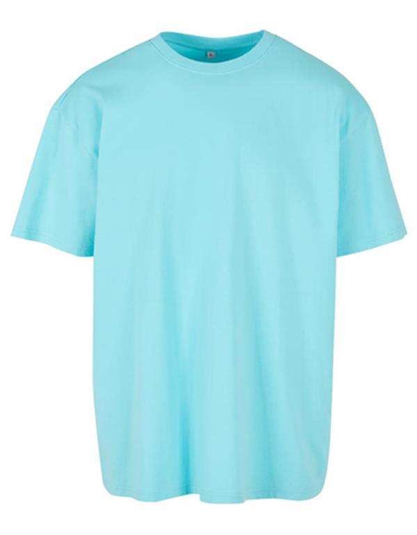 Build Your Brand - Heavy Oversize Tee - Beryl Blue