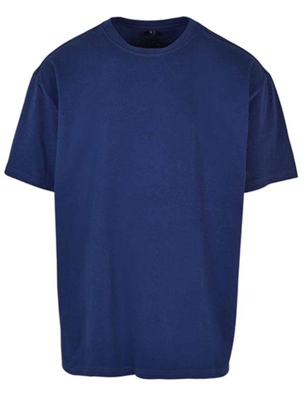 Build Your Brand - Heavy Oversize Tee - Dark Blue