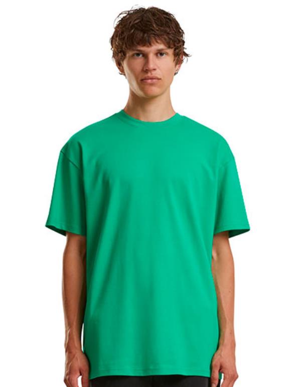 Build Your Brand - Heavy Oversize Tee - Grass Green