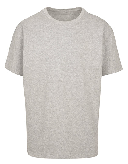 Build Your Brand - Heavy Oversize Tee - Grey (Heather)