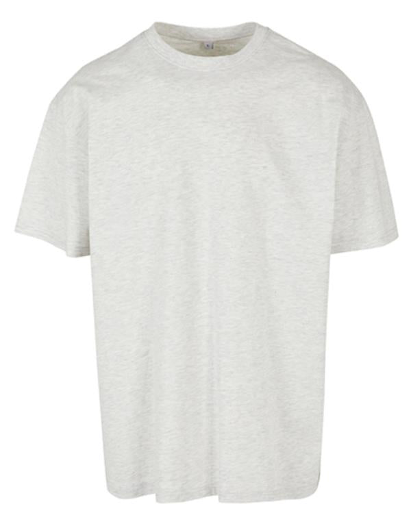 Build Your Brand - Heavy Oversize Tee - Light Grey