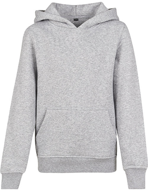 Build Your Brand - Kids´ Basic Hoody - Heather Grey