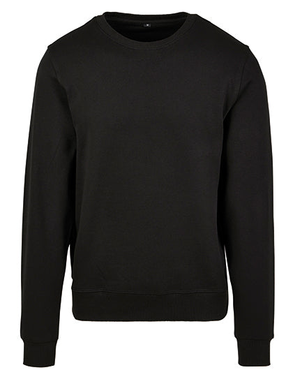 Build Your Brand - Premium Crewneck Sweater - Black